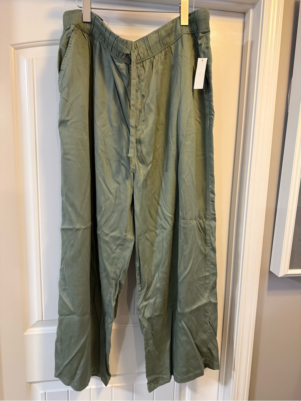 Nine West Olive Green Women’s Wide Leg Pants